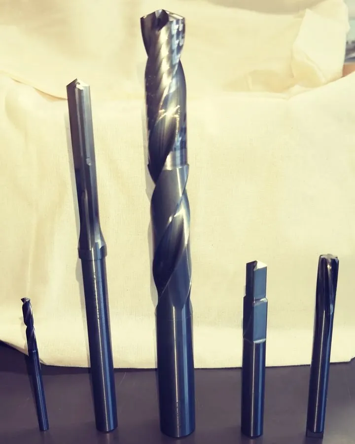 再研磨後の超硬工具